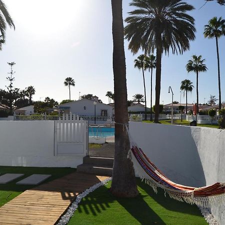 White Exclusive Bungalow. 2 rooms, garden & pool. Maspalomas  Exterior foto